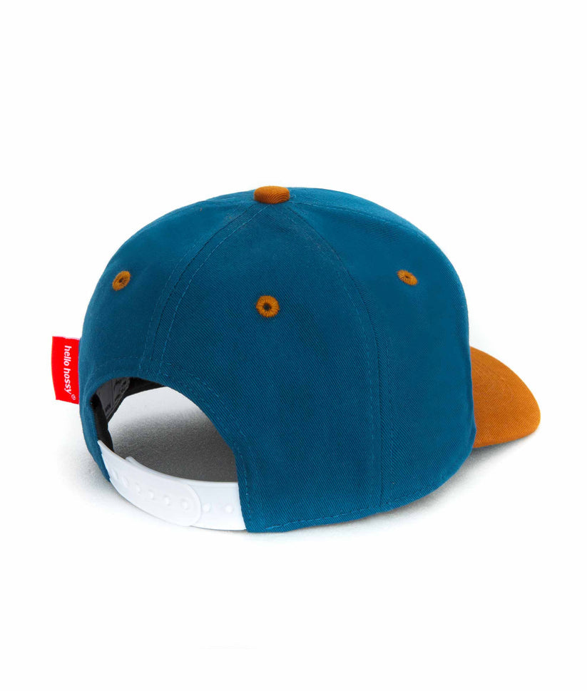 Hello Hossy Cap, dunkelblau, orange, "Cool Kids only"