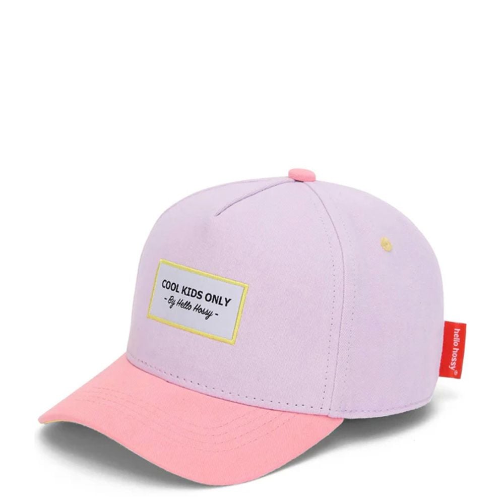 Hello Hossy Cap, lavendel, rosa, "Cool Kids only"