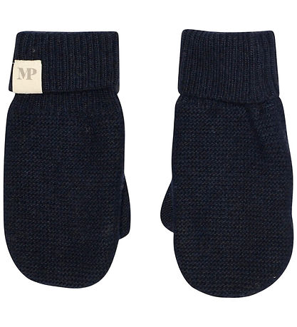 MP Denmark Helsinki Mittens, Fausthandschuhe Wolle, navy, Fäustlinge, Handschuhe