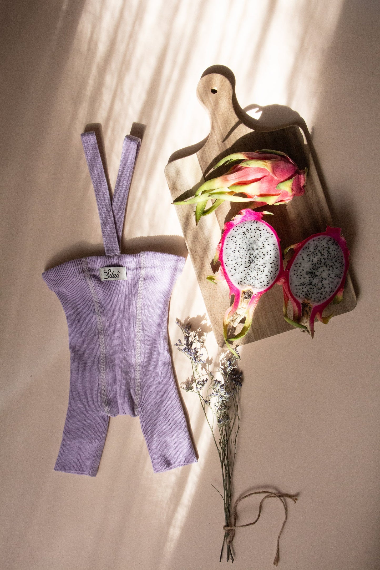 Silly Silas Shorty Leggings aus Baumwolle (GOTS) lavender