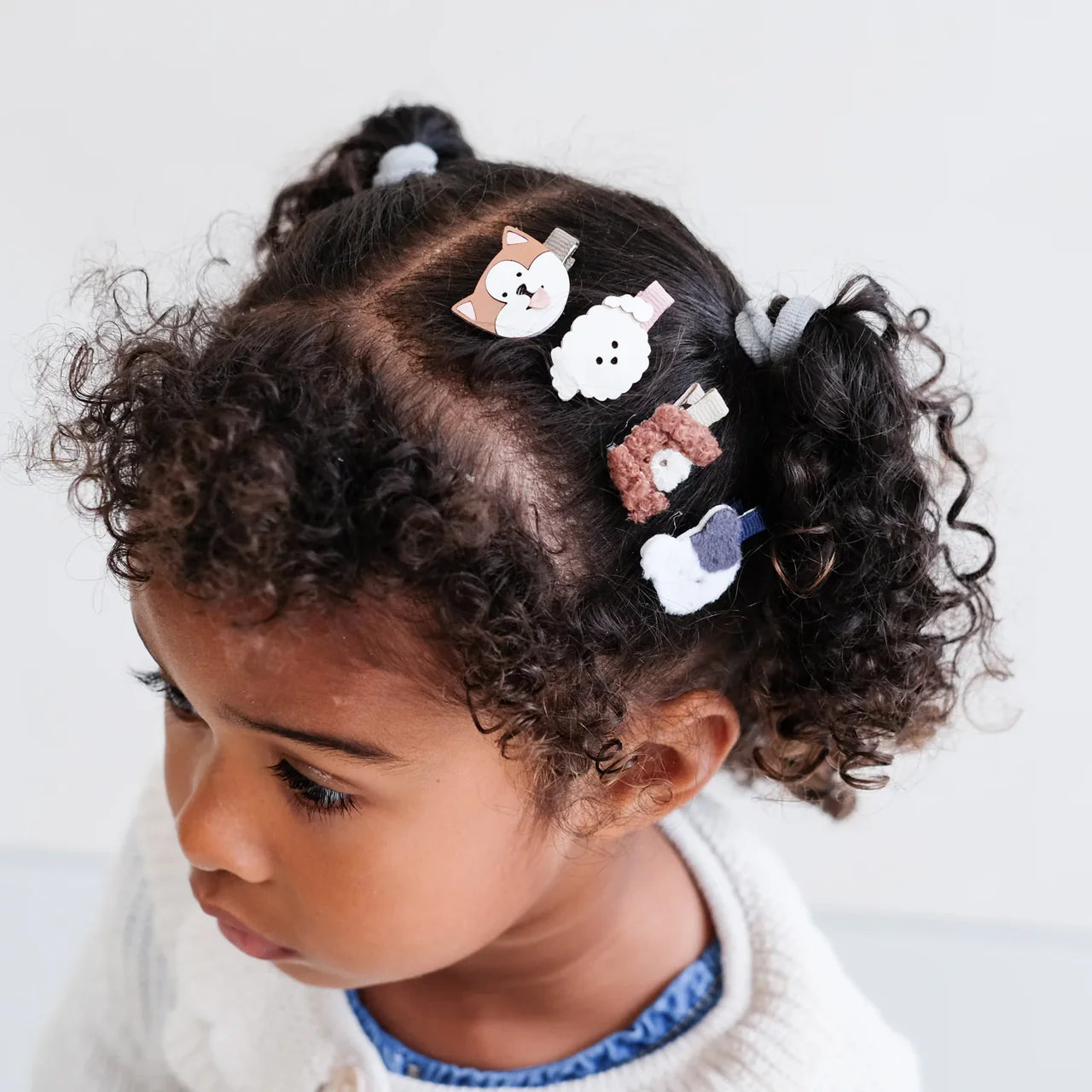 Mimi & Lula Hunde, Welpen, Haarclips Mini, bunt, 8er Pack