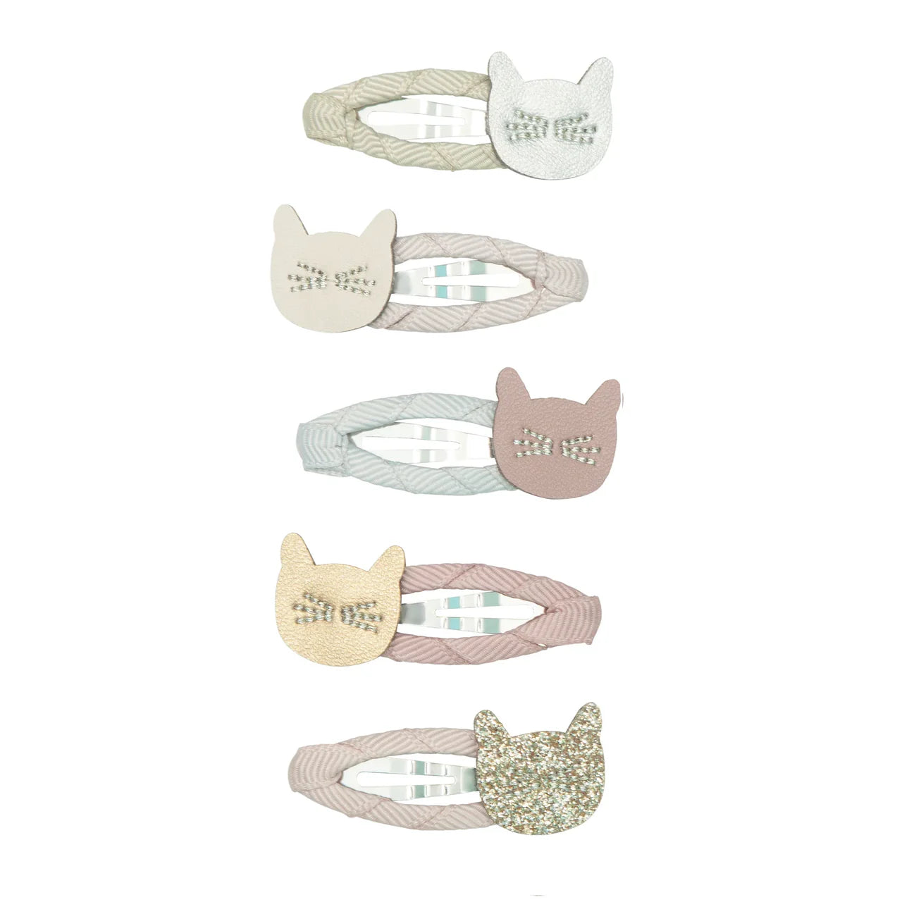 Mimi & Lula Katzen Haarspangen Mini, Pastell, 5er Pack