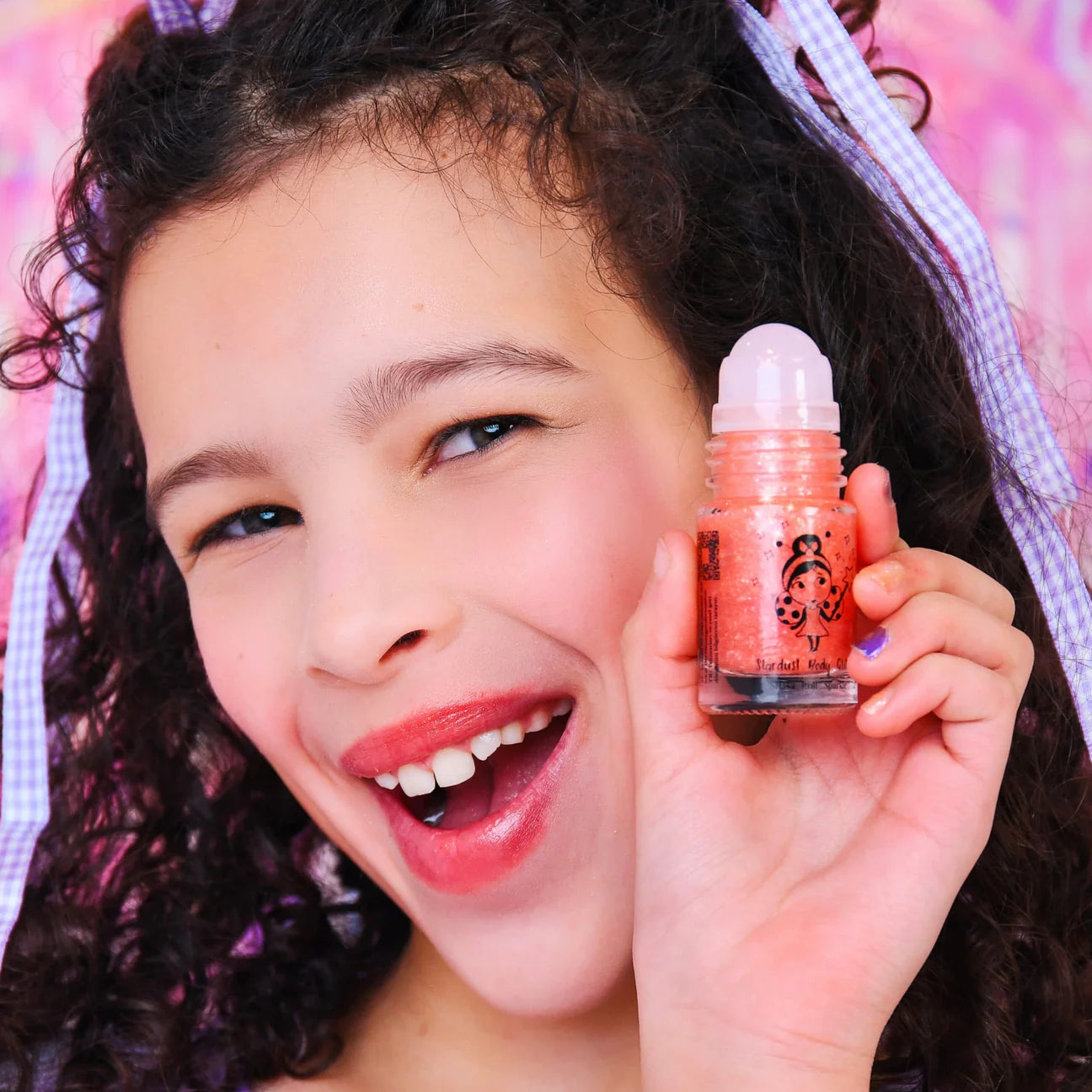 Miss Nella Stardust Blody Glitter, Roll-on, Star, Planet Pink