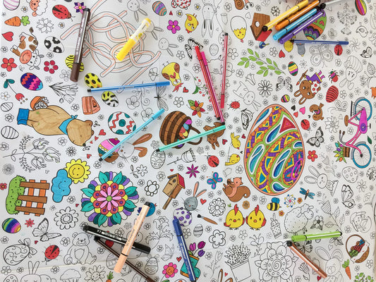 O'Shea Tichdecke zum Ausmalen, Ostern