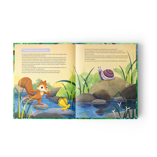 Charlie und der Mutmacherwald, Kinderbuch, Jupitermond