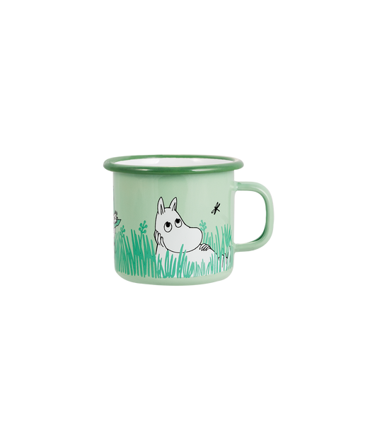 Muurla Moomins Becher aus Emaille, Boys, 2,5dl