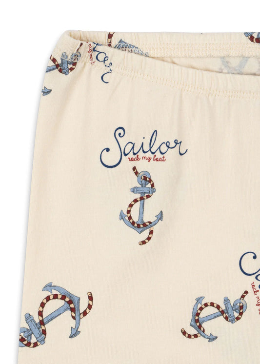 Konges Slojd Leggings GOTS Rock my Boat, Sailor