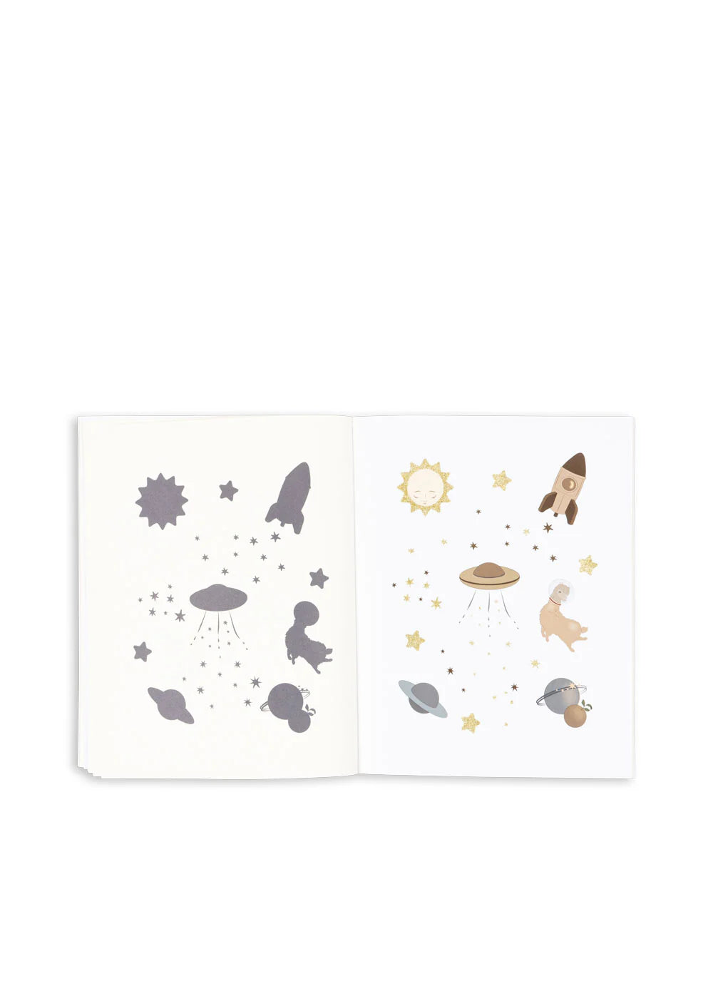 Konges Slojd Activity Book Set, Buch mit Buntstiften
