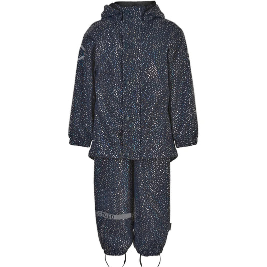 Mikk-Line Regenanzug Blue nights Glitzer