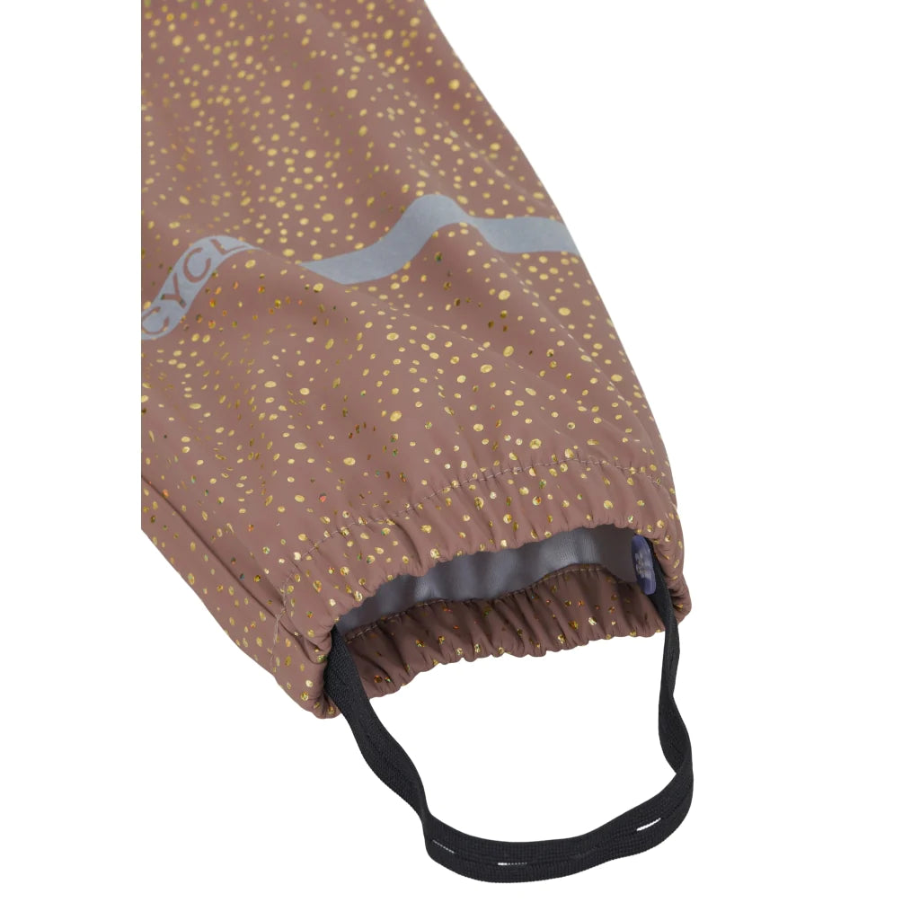 Mikk-Line Regenanzug Twilight mauve Glitzer