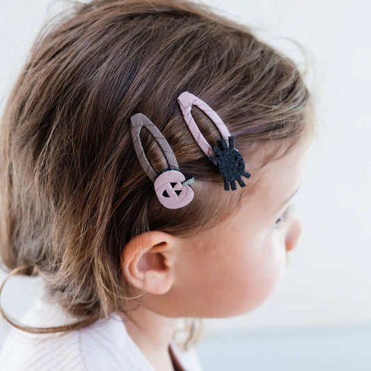 Mimi & Lula Pumpkin Spider Clips, Haarspangen