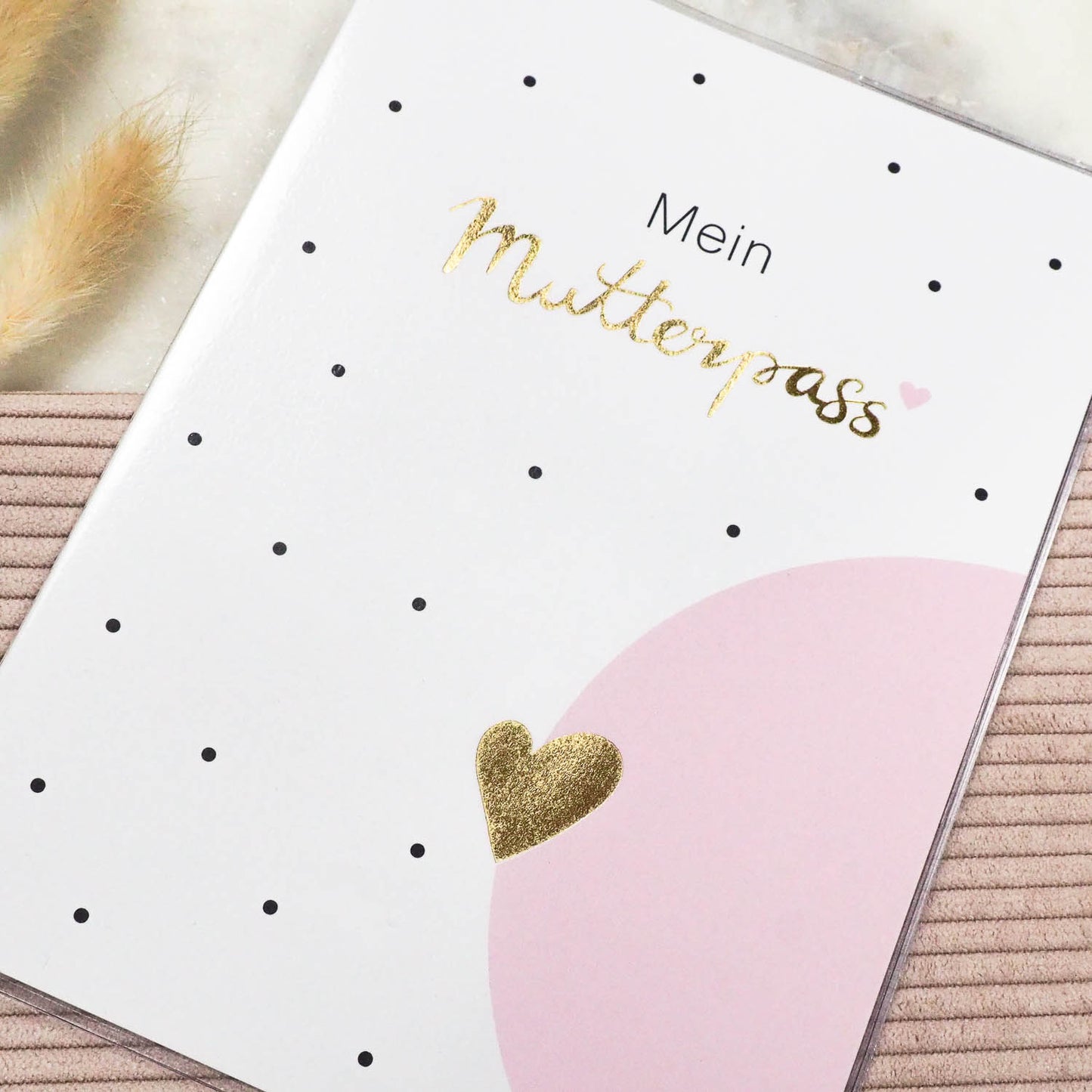 Mintkind Mutterpasshülle rosa gold