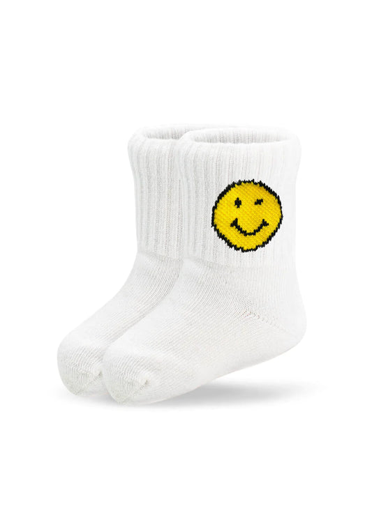 J.Clay Tennissocken weiß Smiley