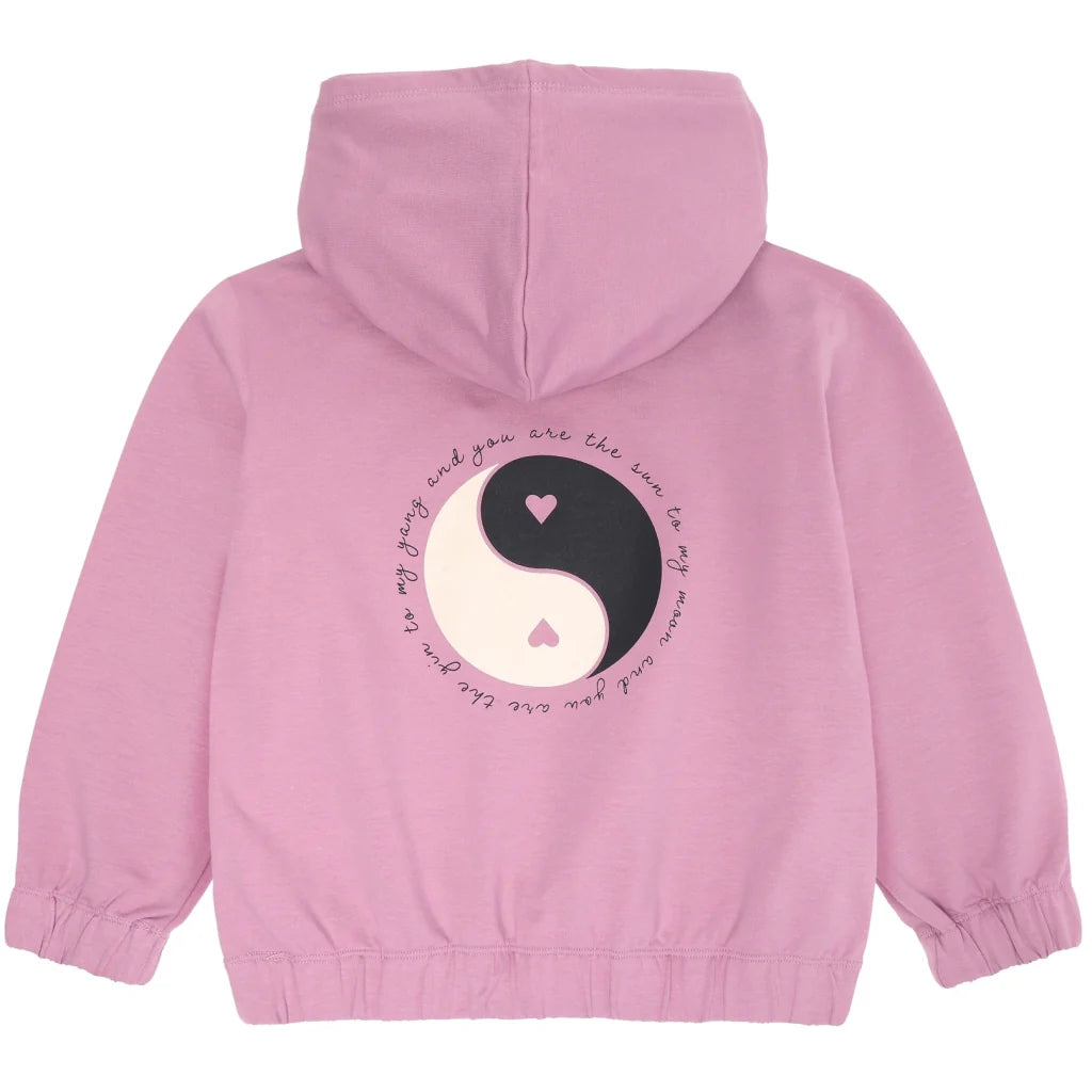 The New TnLaura Hoodie orchid haze Ying & Yang, Pullover orchid haze