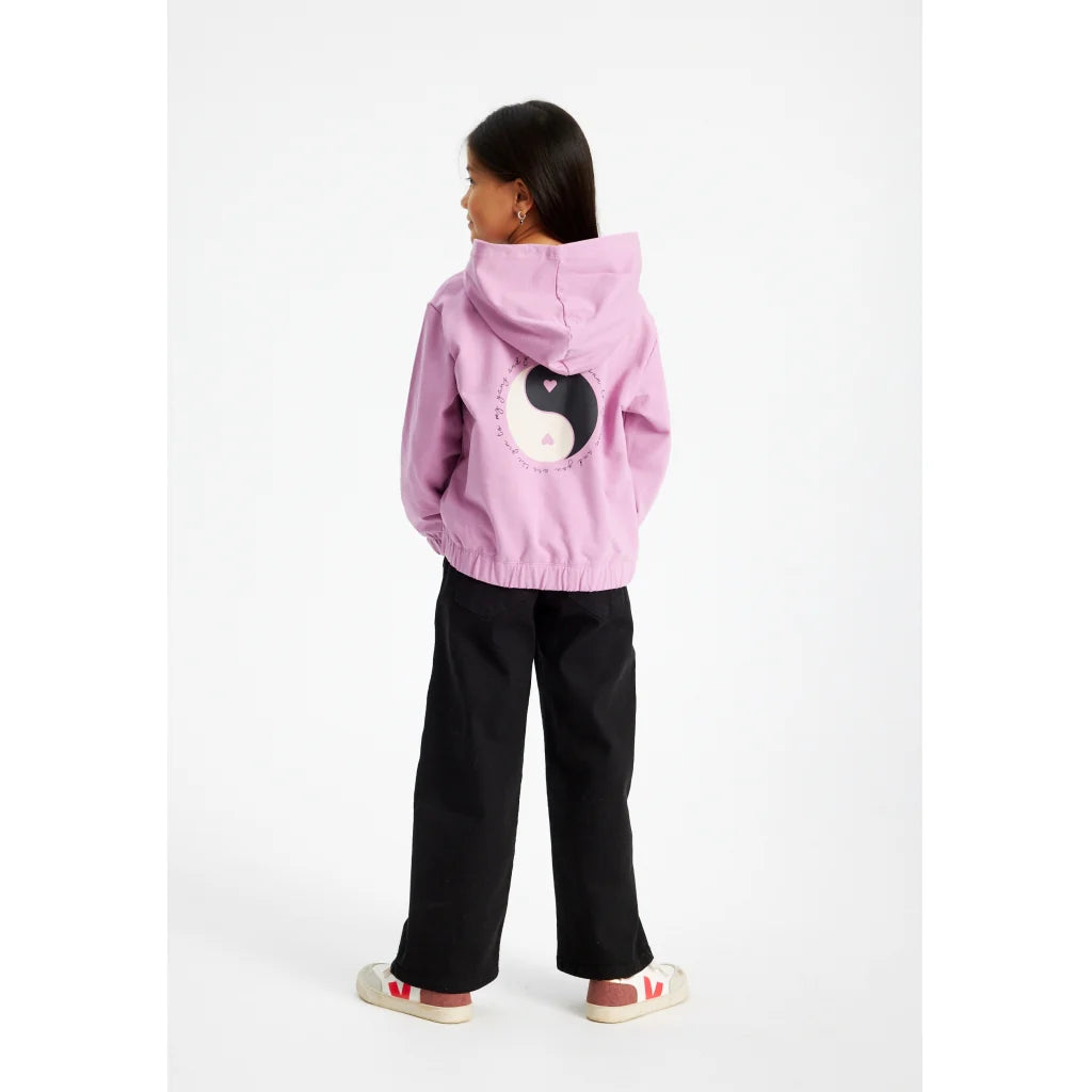 The New TnLaura Hoodie orchid haze Ying & Yang, Pullover orchid haze