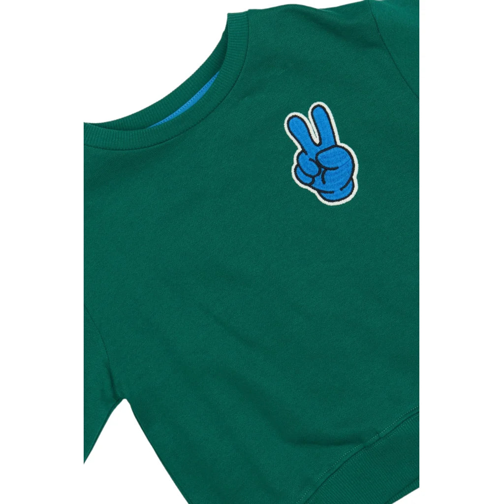 The New TNSTPhineas OS Sweatshirt alpine green