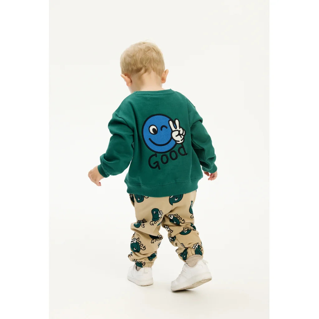 The New TNSTPhineas OS Sweatshirt alpine green