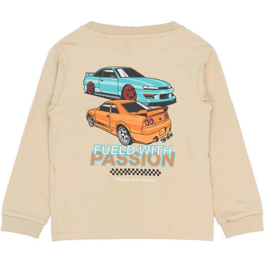 The New TNSTSutton Langarmshirt Humus, Autos