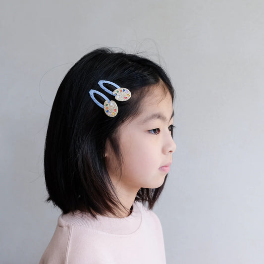 Mimi & Lula Haarspangen Farbpalette 2er Pack blau