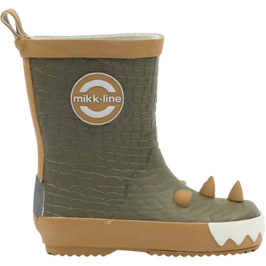Mikk-Line Gummistiefel Dusty Olive Dragon Wellies
