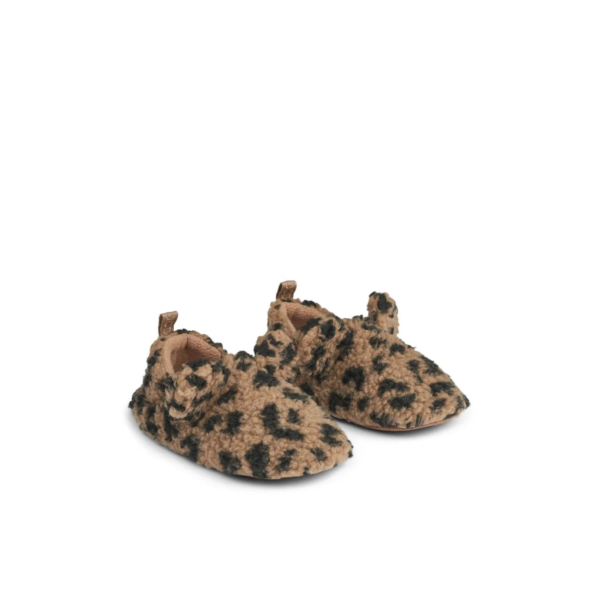 Liewood Maui Pile Slipper mega leo oat mix, Hausschuhe