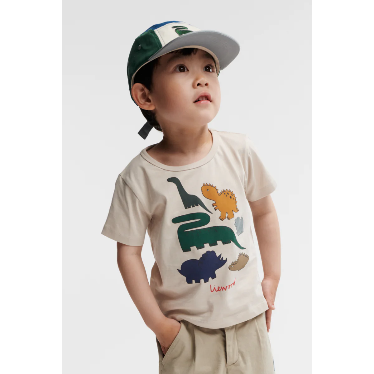 Liewood Rory Printed Cap blue fog multi mix