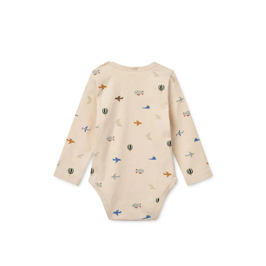 Liewood Yanni Baby LS Bodystocking, Body, Aviator ecru