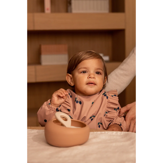 Liewood Sparia Bowl with spoon Set, tuscany rose, apple blossom