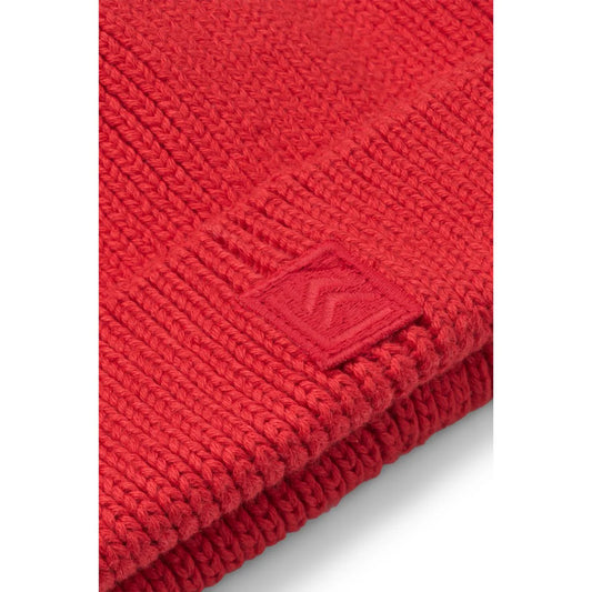 Liewood Ezra Beanie, apple red, Strickmütze mit Logo