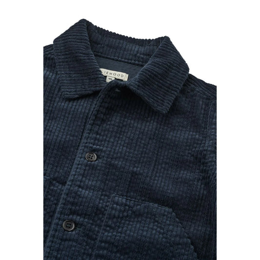 Liewood Paulino Corduroy Overshirt Hemd, classic navy, Cordjacke