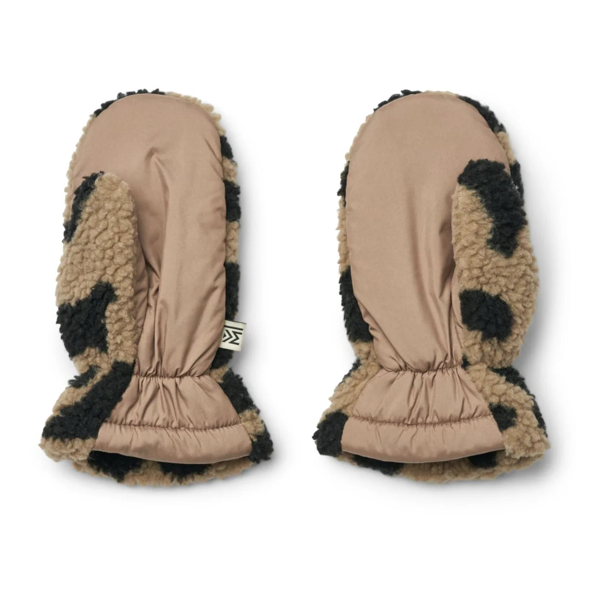 Liewood Grethe Pile Gloves mega leo oat mix, Handschuhe, Fäustlinge