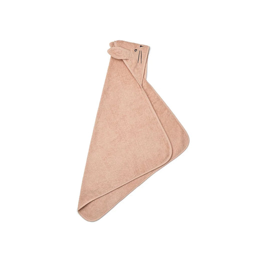 Liewood Albert Rabbit Hooded Towel, Hasen Handtuch mit Kapuze, pale tuscany