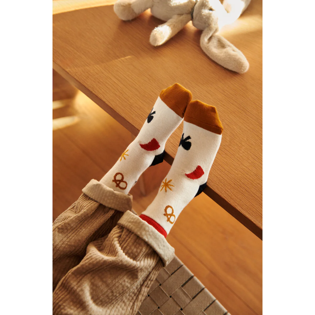 Liewood Silas Socks 3-Pack Holiday Sandy mix, Socken