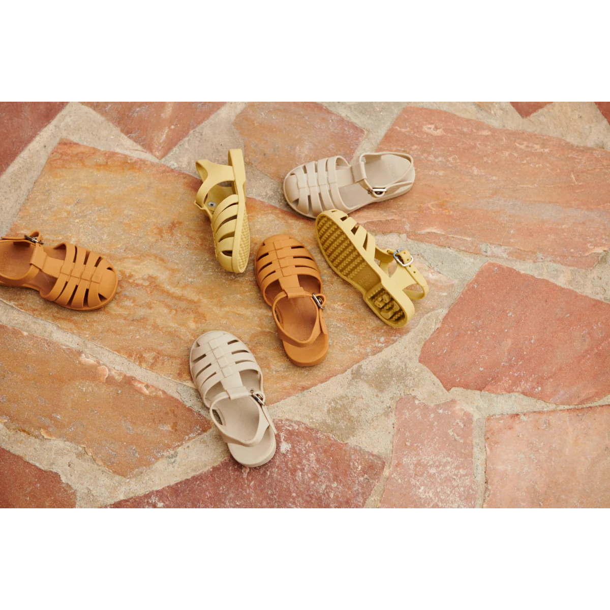 Liewood Bre Sandals crispy corn, Sandalen gelb