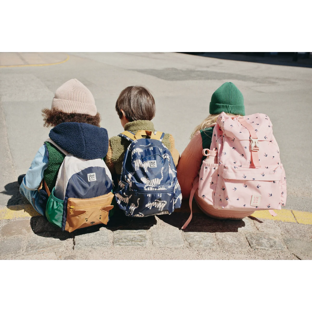 Liewood Andreas Rucksack Bear Backpack, classic navy multi mix