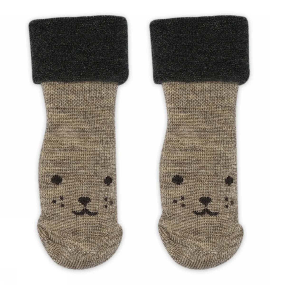 MP Denmark Arven socks, Light Brown Melange, 1079280 489