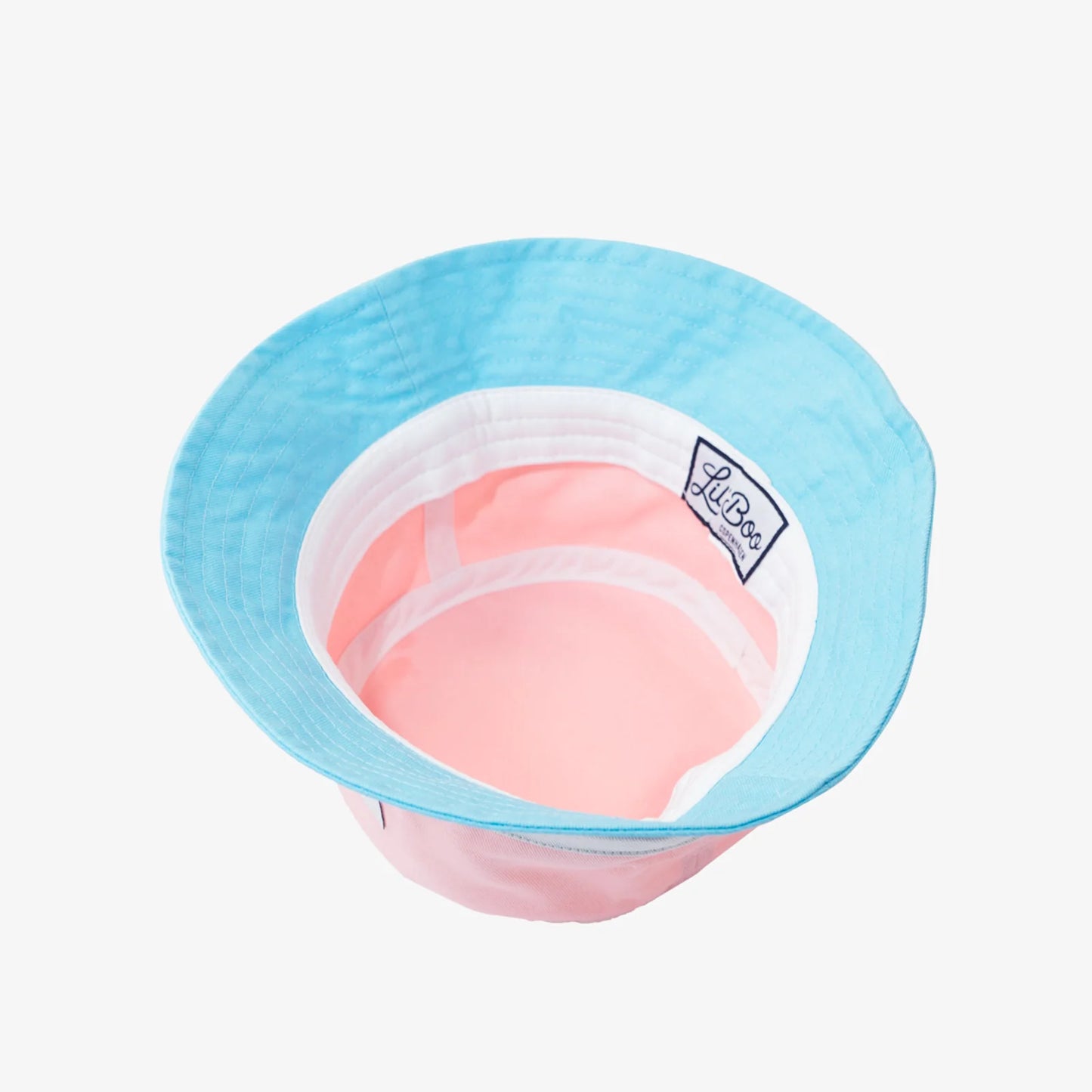 Lil' Boo Block Bucket Hat pink