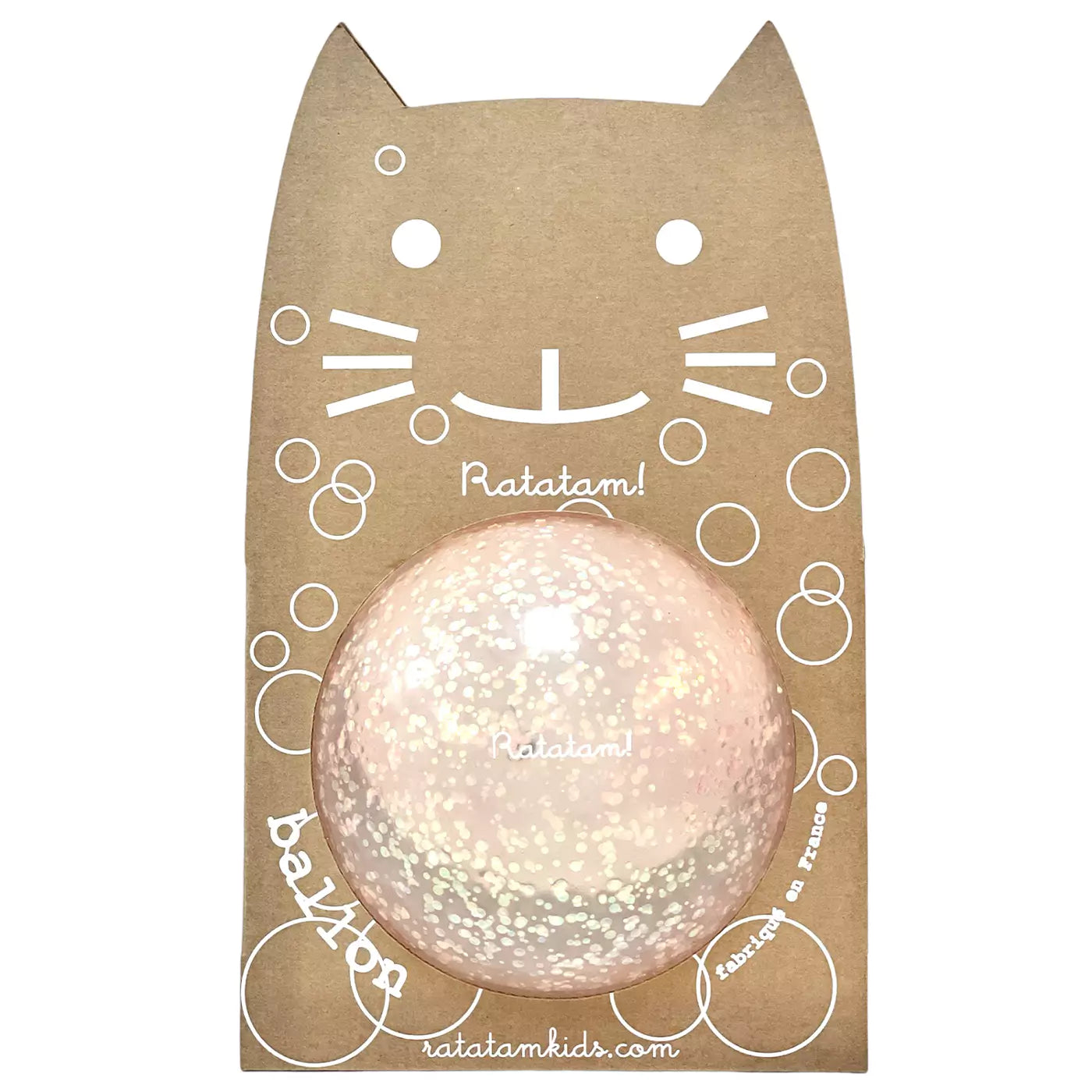 Ratatam Ball Bubble, rosa Katze 10cm