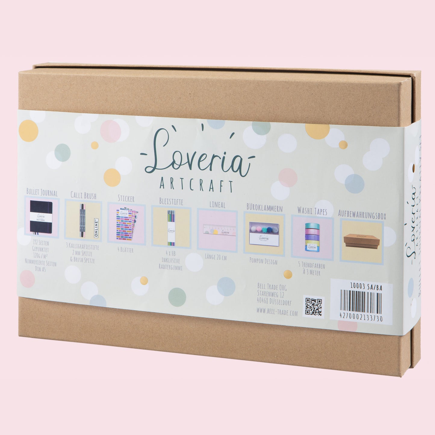 Bell Trade Loveria Bullet Journal Kreativ Set