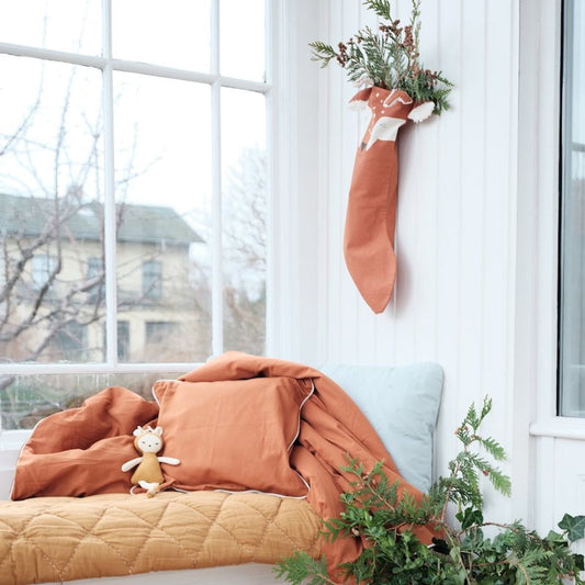 Fabelab Weihnachtsstrumpf Rentier Cinnamon