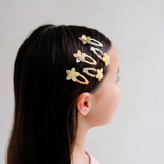 Mimi & Lula Mini Haarspangen, Narzissen, Osterglocken, 5er Pack