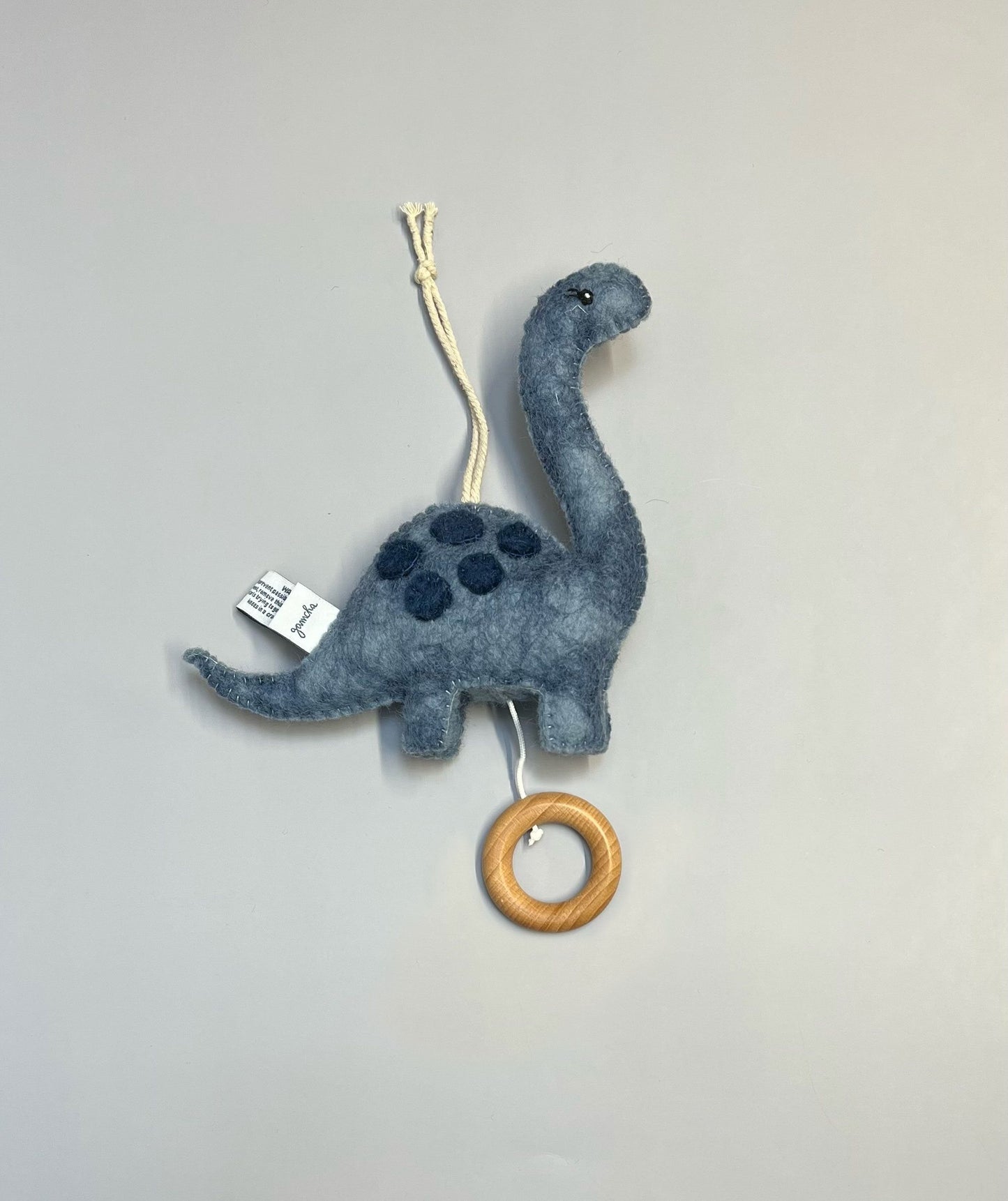Gamcha Spieluhr Dino blau