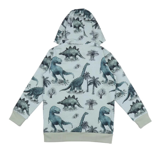Walkiddy Sweatjacke Dinosaurland mint