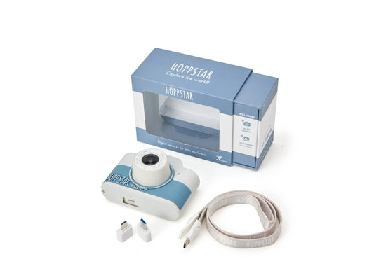 Hoppstar Kinderkamera Expert Yale blau