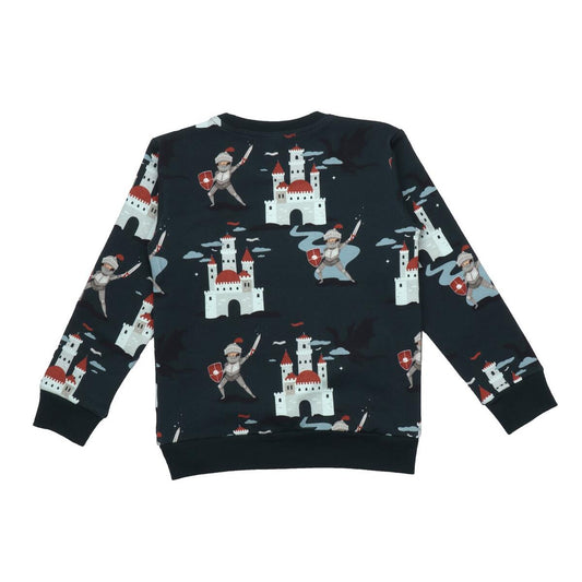 Walkiddy Sweatshirt Castleland Burg multi