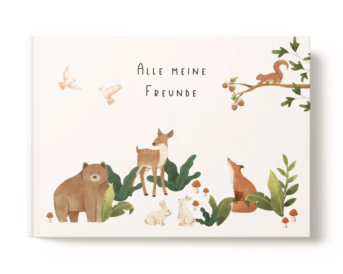 Heeaven Freundebuch Waldtiere, Alle meine Freunde