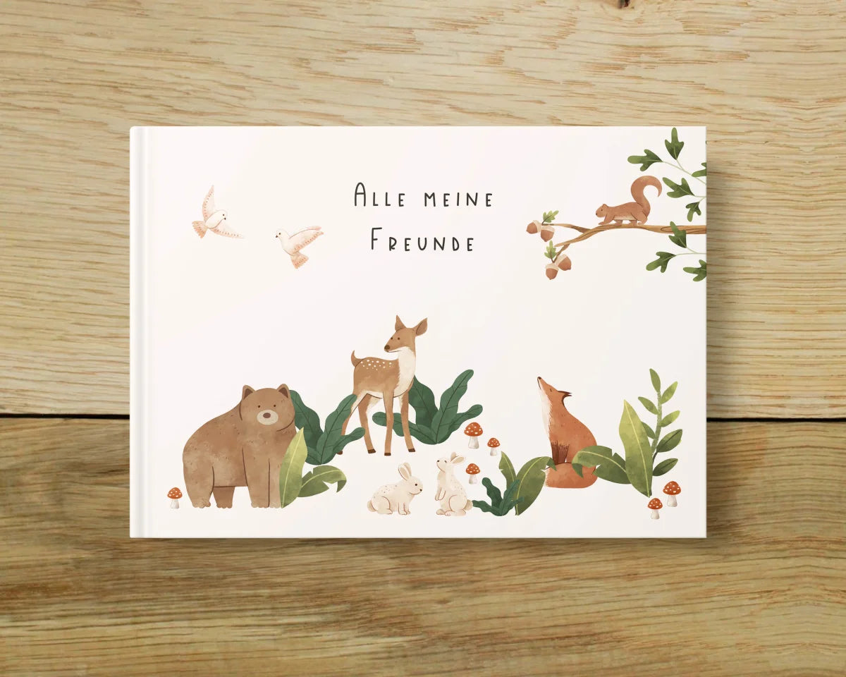 Heeaven Freundebuch Waldtiere, Alle meine Freunde