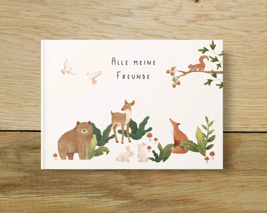 Heeaven Freundebuch Waldtiere, Alle meine Freunde