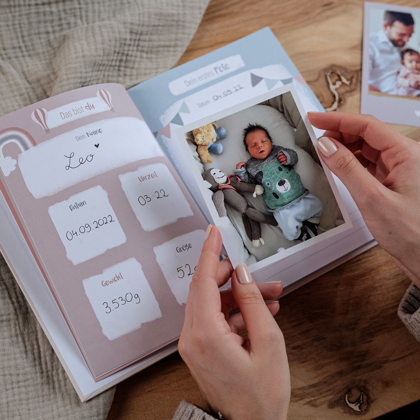 Mintkind "Dein 1. Jahr" Fuchs Babyalbum