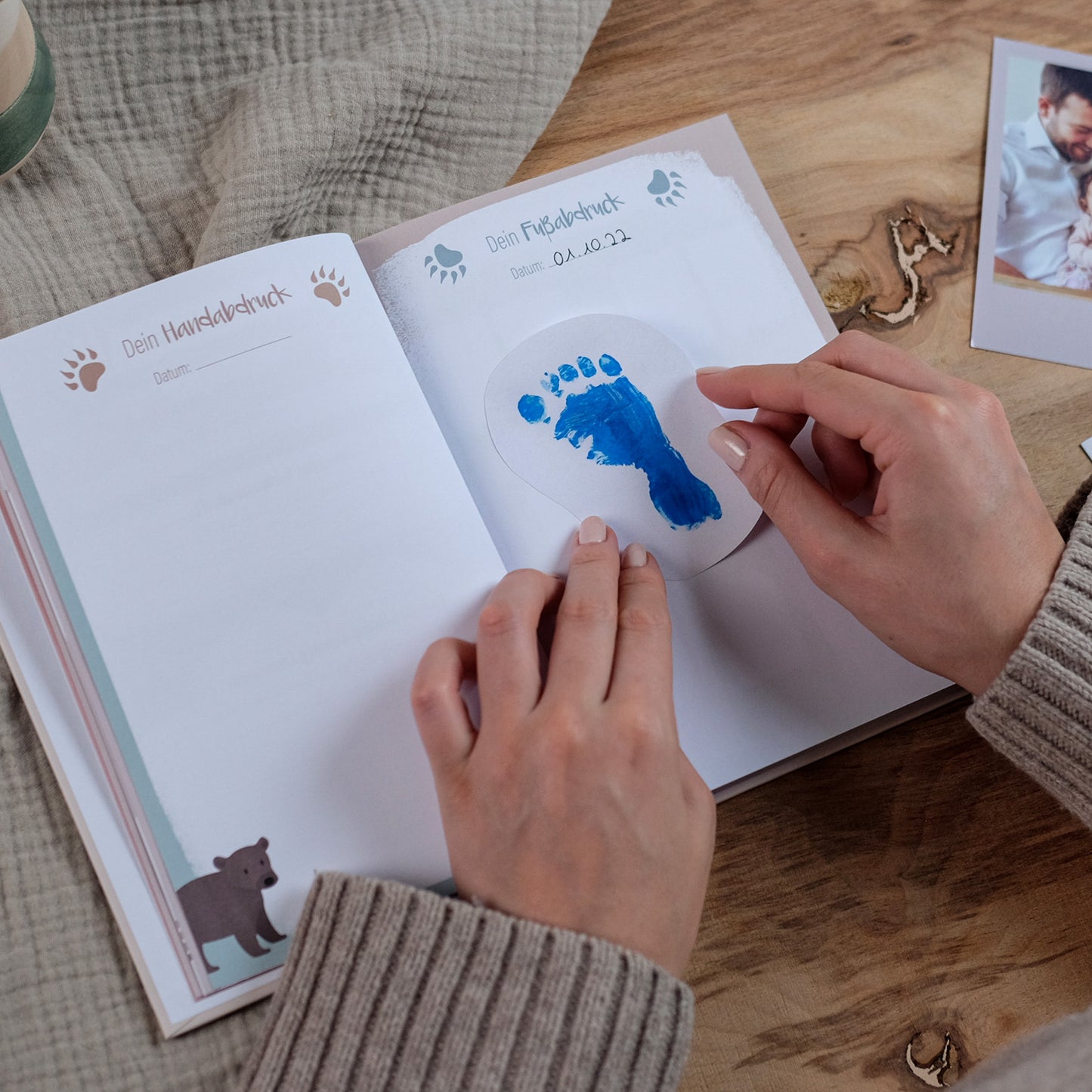 Mintkind "Dein 1. Jahr" Fuchs Babyalbum